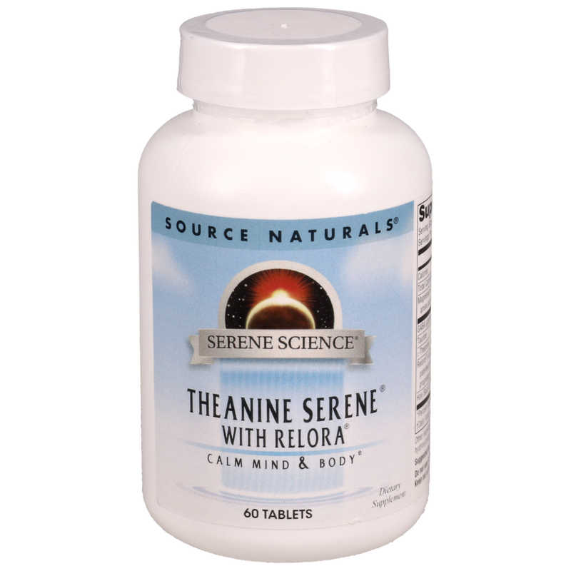 Source Naturals - Serene Science® Theanine Serene® with Relora® 60 tablets