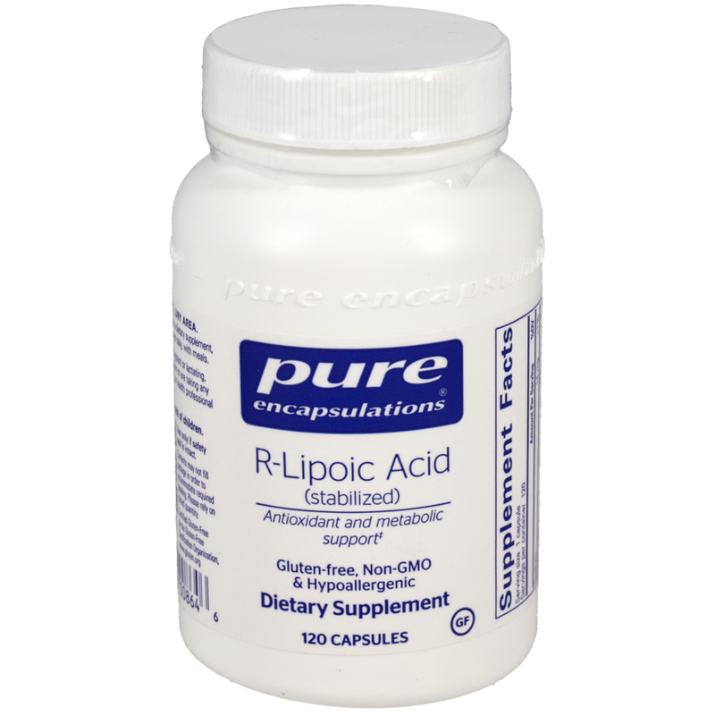 Pure Encapsulations - R-Lipoic Acid (Stabilized) 120 capsules