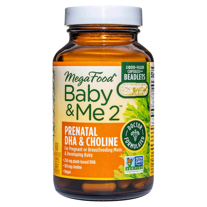 MegaFood - Baby & Me 2 Prenatal DHA & Choline