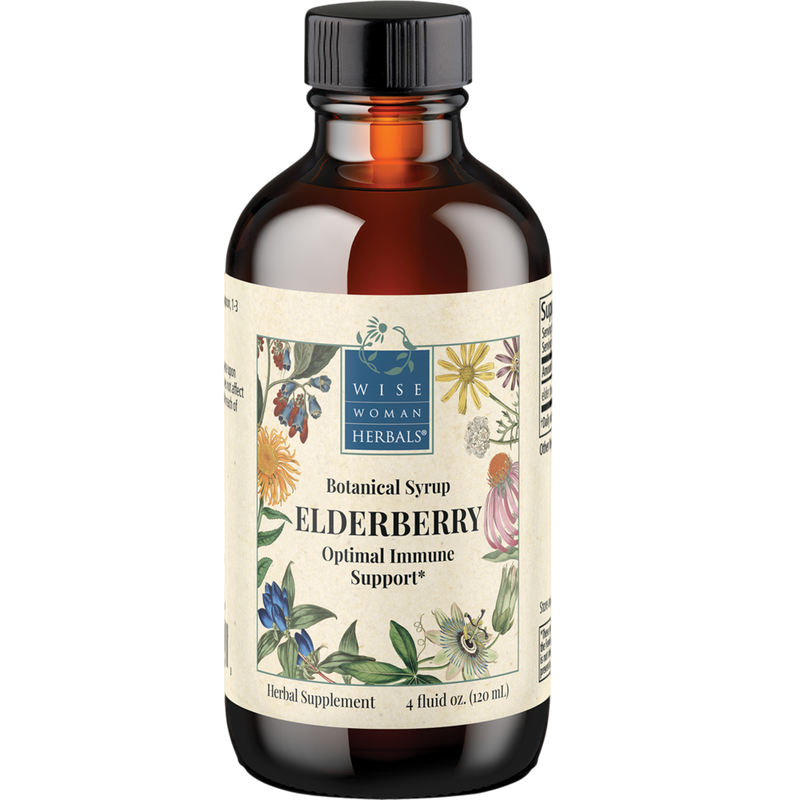 Wise Woman Herbals - Elderberry Syrup 120 Milliliters