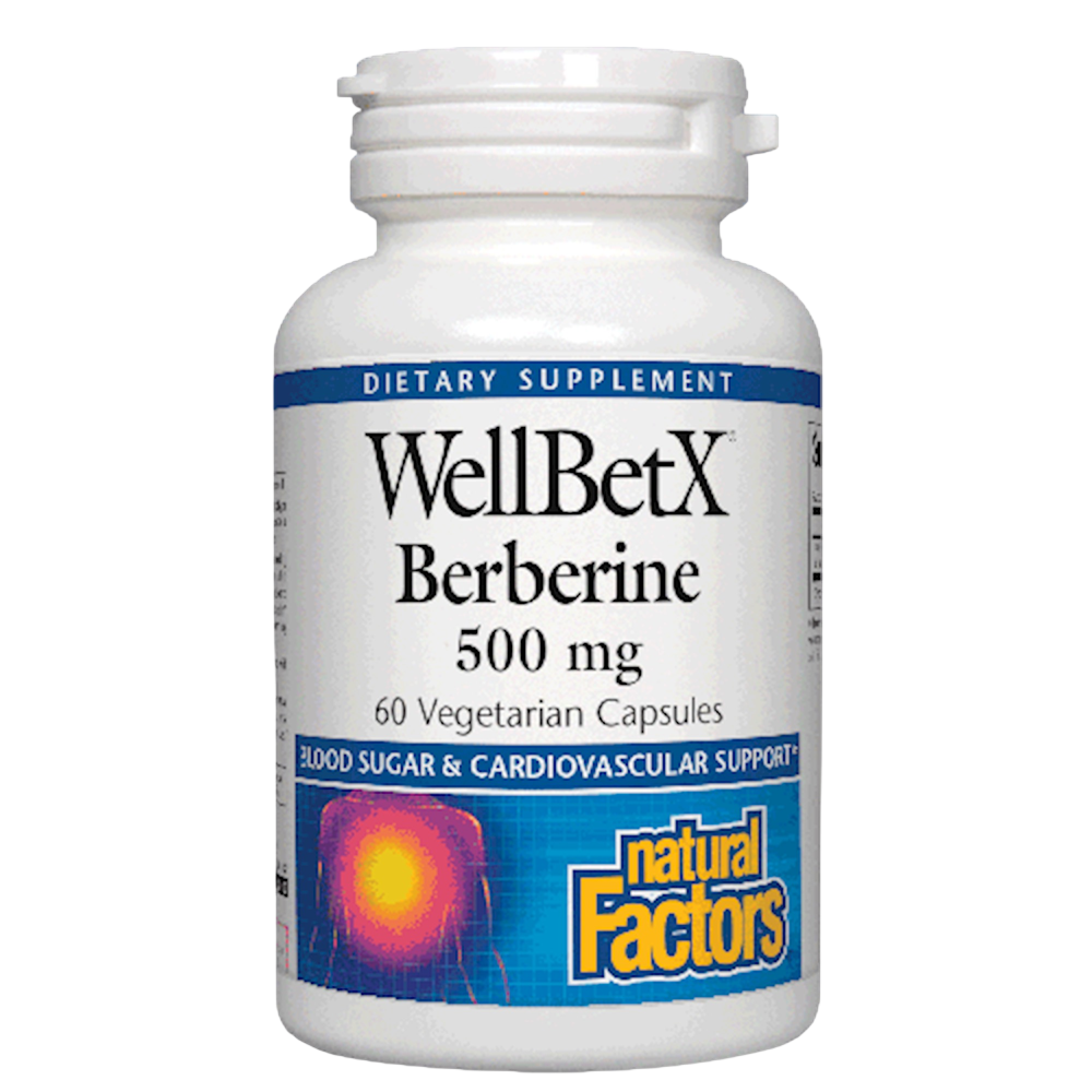 Natural Factors - WellBetX® Berberine 1000 mg 60 capsules