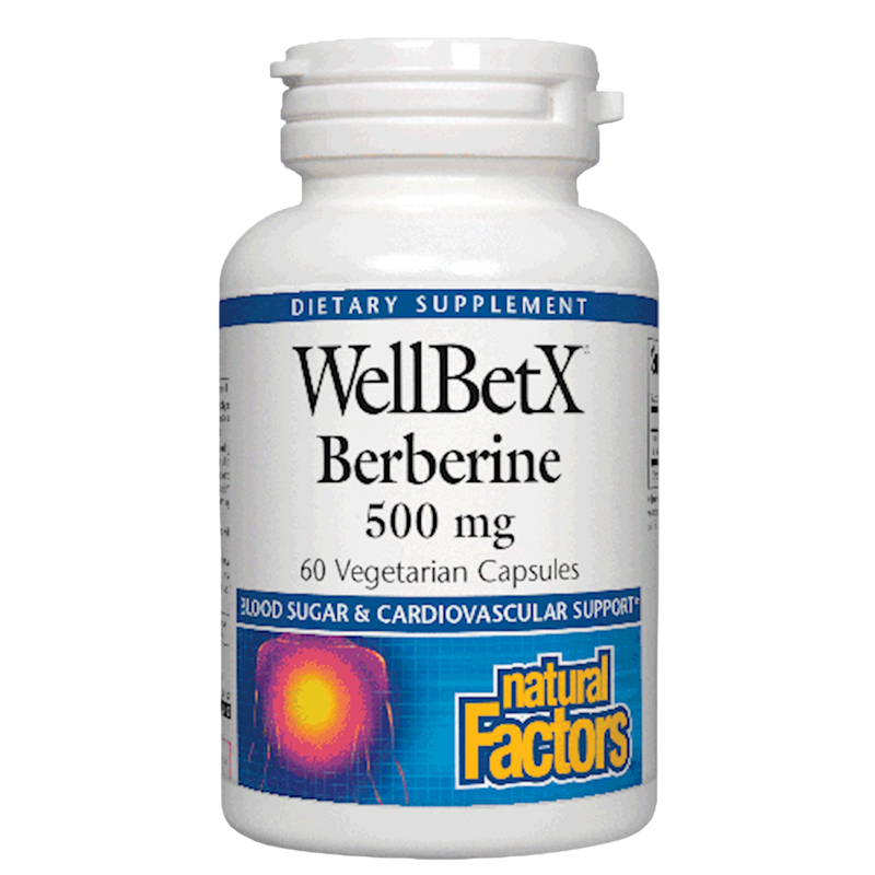 Natural Factors - WellBetX® Berberine 1000 mg 60 capsules