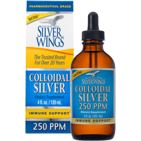Natural Path Silver Wings - Colloidal Silver 250PPM Dropper 120 Milliliters