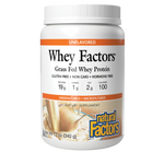 Natural Factors - Whey Factors Unflavored Powder — view 1