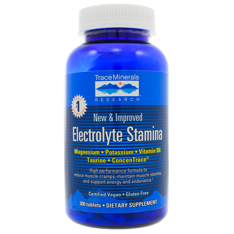 Trace Minerals Research - Electrolyte Stamina Tablets 300 tablets
