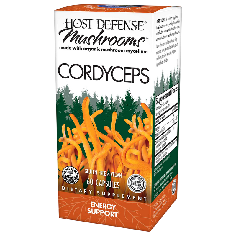 Host Defense - Cordyceps (Cordyceps Militaris) 60 capsules