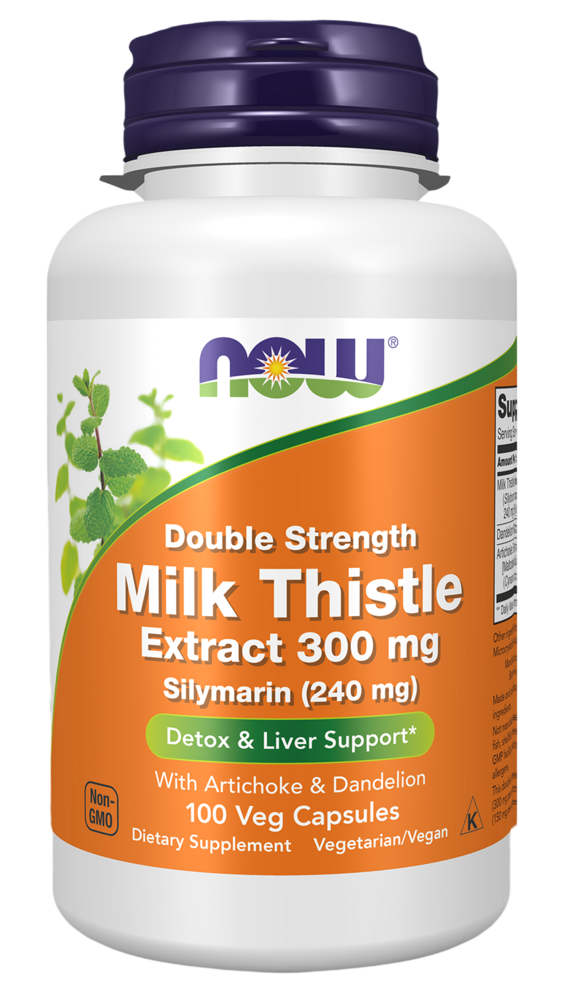 NOW Foods - Silymarian Milk Thistle 300mg 100 capsules
