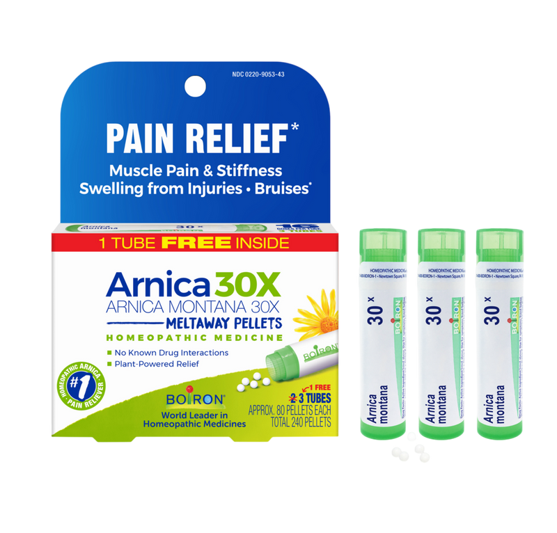 Boiron Homeopathics - Arnica 30x Bonus Care Pack