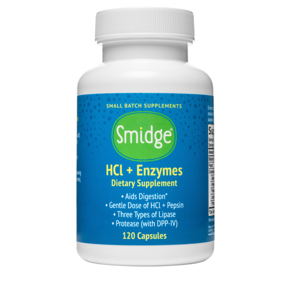 Smidge (formerly Organic3) - Smidge® HCl + Enzymes