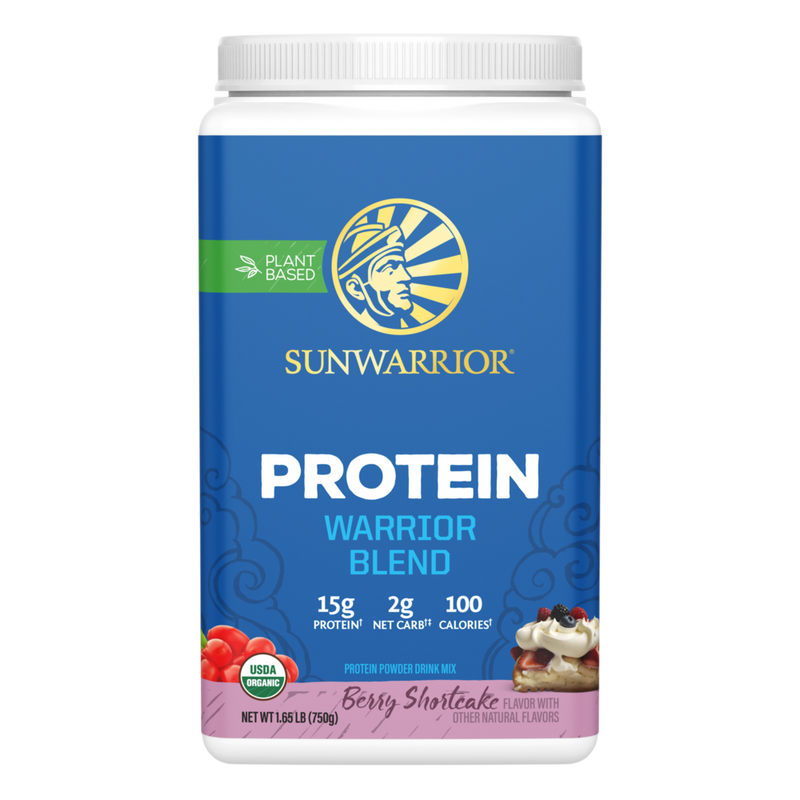 Sunwarrior - Protein Warrior Blend Berry Shortcake