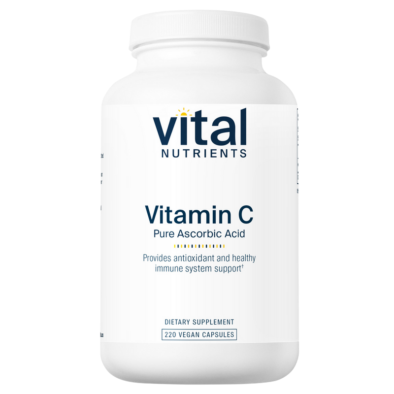 Vital Nutrients - Vitamin C (100% pure ascorbic acid) 1000mg 220 capsules