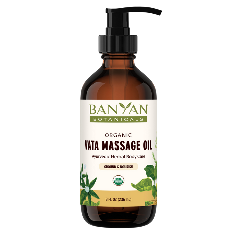 Banyan Botanicals - Vata Massage Oil, Organic
