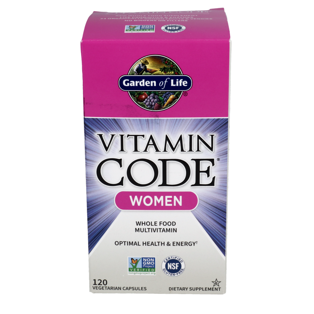 Garden of Life - Vitamin Code Women Multivitamin Capsules 120 capsules