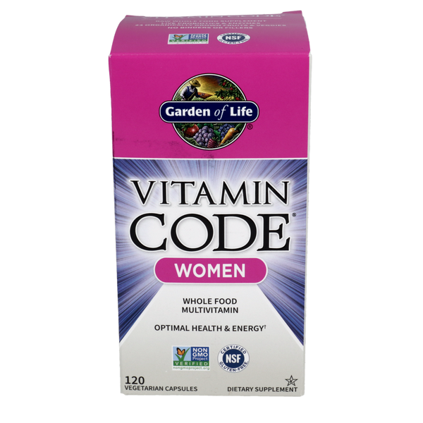 Garden of Life - Vitamin Code Women Multivitamin Capsules 120 capsules