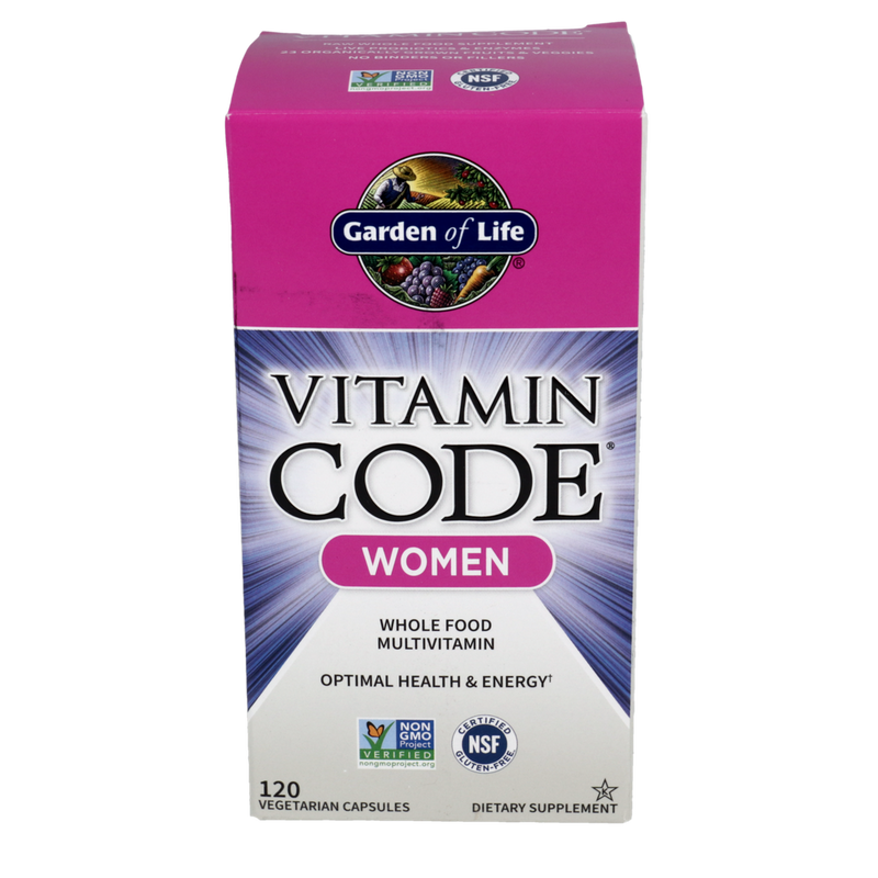 Garden of Life - Vitamin Code Women Multivitamin Capsules 120 capsules