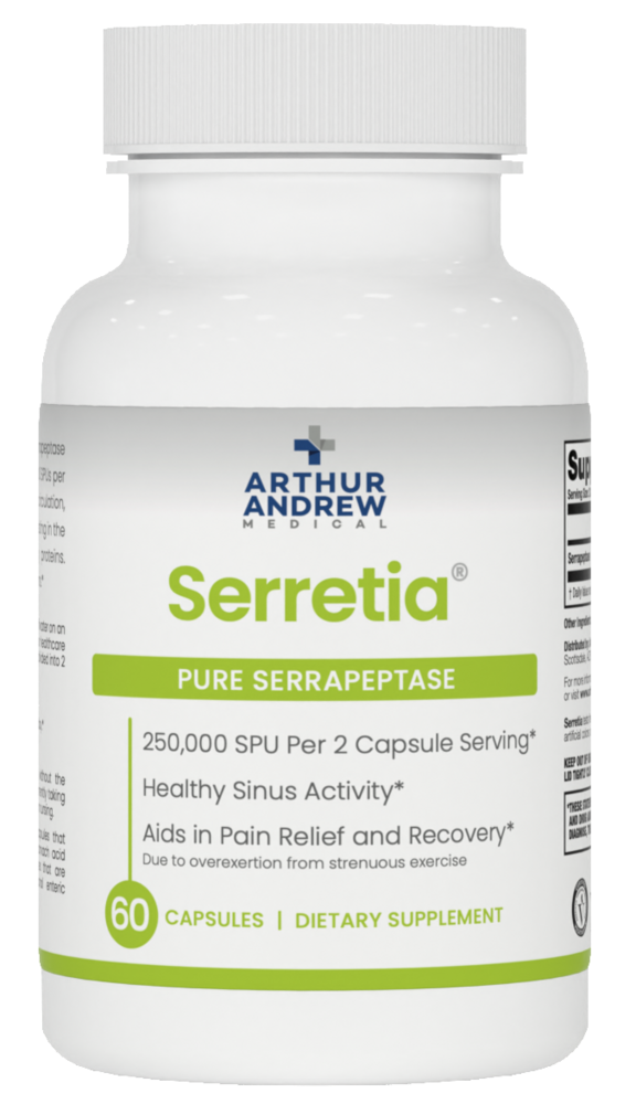 Arthur Andrew Medical - Serretia 60 capsules