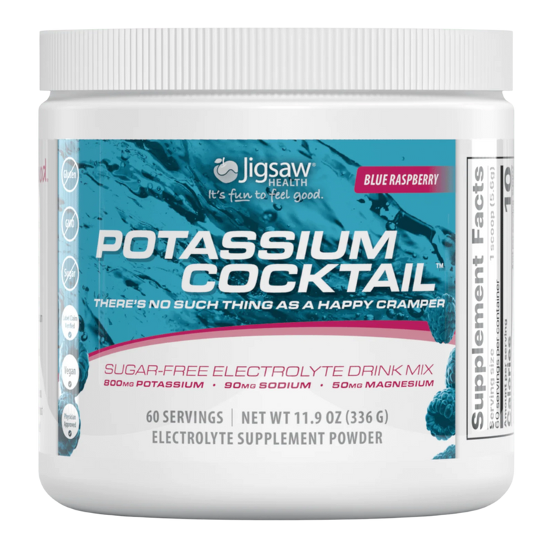 Jigsaw Health - Potassium Cocktail Jar Blue Raspberry