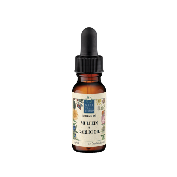 Wise Woman Herbals - Mullein and Garlic Oil