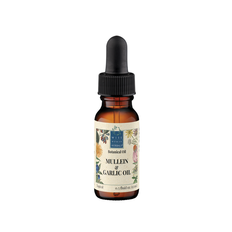 Wise Woman Herbals - Mullein and Garlic Oil