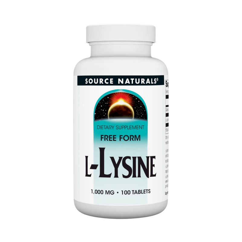 Source Naturals - L-Lysine 1,000mg