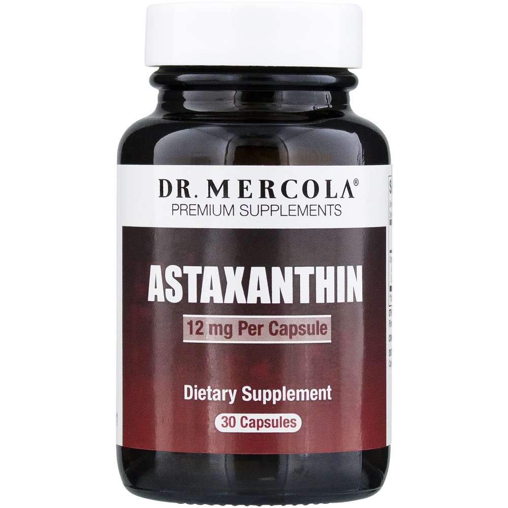 Dr. Mercola Premium Products - Astaxanthin 12mg