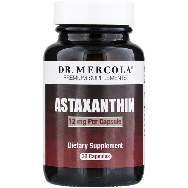 Dr. Mercola Premium Products - Astaxanthin 12mg