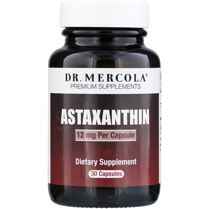 Dr. Mercola Premium Products - Astaxanthin 12mg