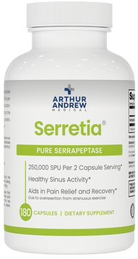 Arthur Andrew Medical - Serretia 180 capsules
