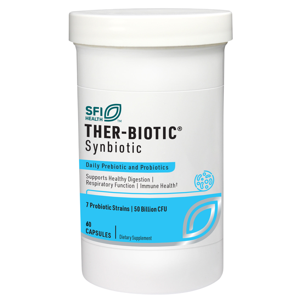 Klaire Labs/SFI Health - Ther-Biotic® Synbiotic Shelf Stable Probiotic 60 capsules