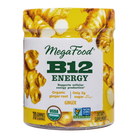 MegaFood - B12 Energy Gummies, Ginger
