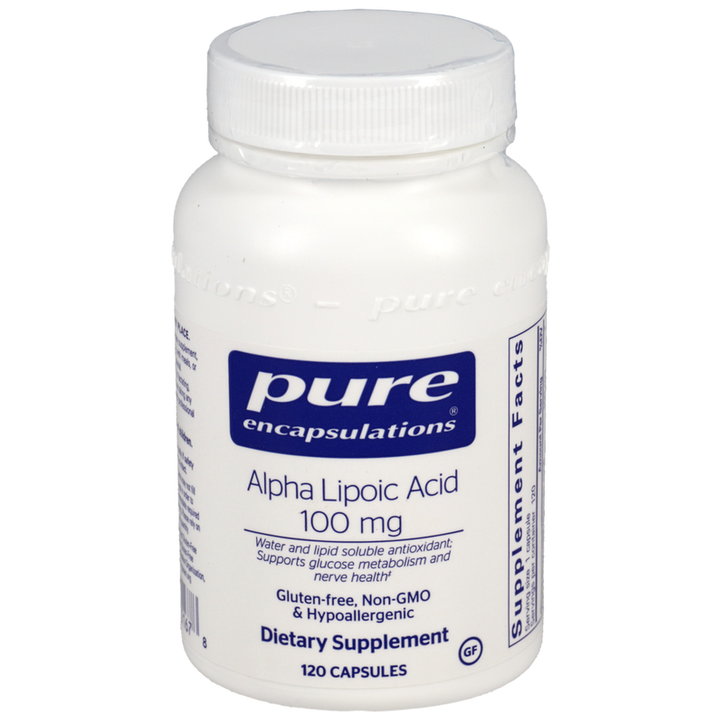 Pure Encapsulations - Alpha Lipoic Acid 100mg 120 capsules