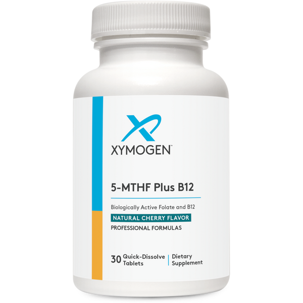 Xymogen - 5-MTHF Plus B12 - Cherry 30 tablets