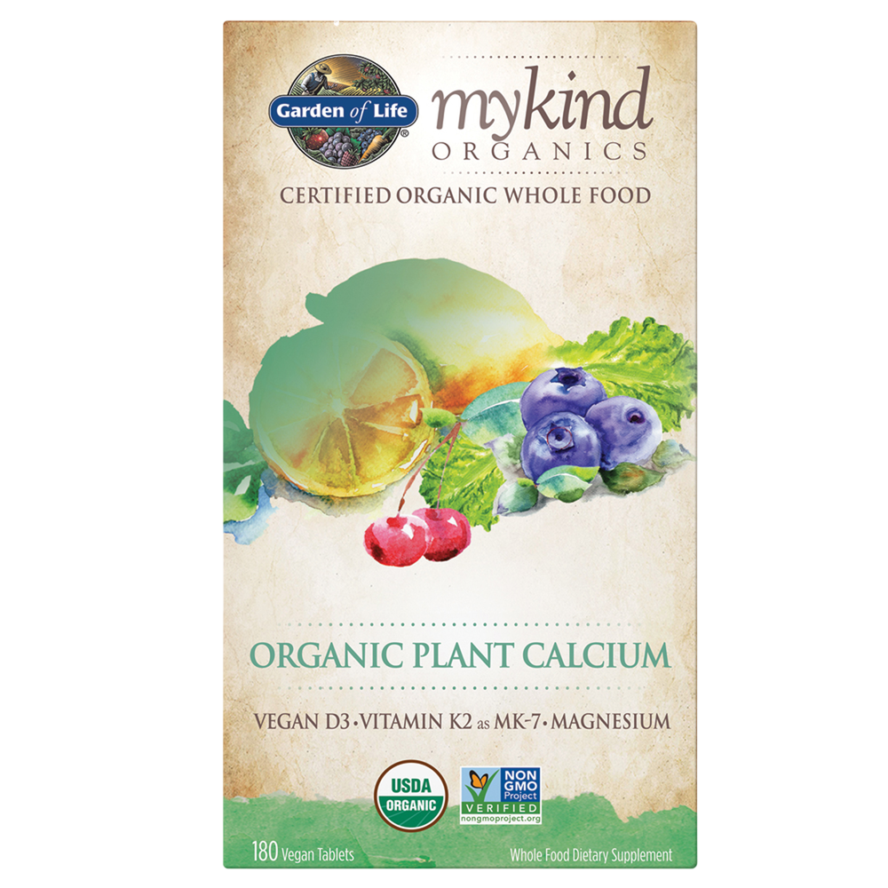 Garden of Life - Mykind Organics Plant Calcium 180 tablets
