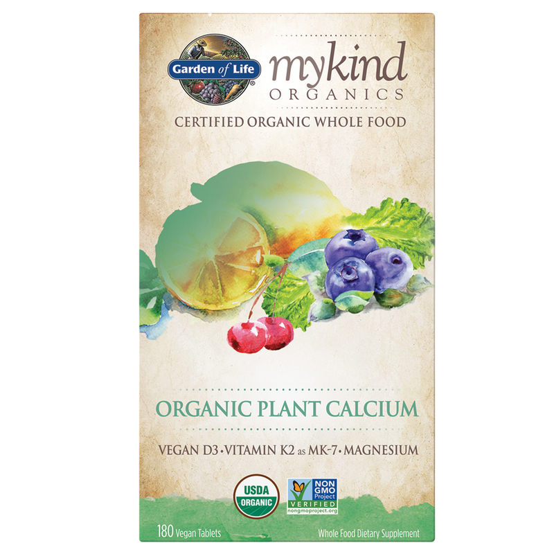 Garden of Life - Mykind Organics Plant Calcium 180 tablets