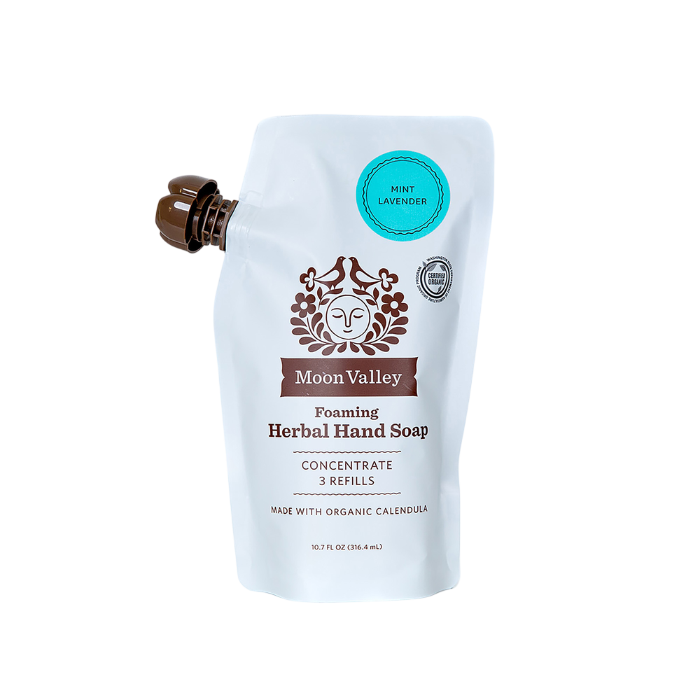 Moon Valley Organics - Mint Lavender Herbal Hand Soap 316.4 Milliliters