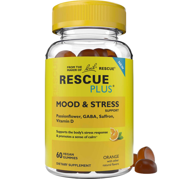 Nelson Bach - Rescue Plus® Mood & Stress Support Gummy, Orange