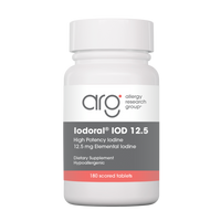 Allergy Research Group - Iodoral 12.5 mg High Potency Iodine (Optimox® Iodoral® 12.5 mg) 180 tablets