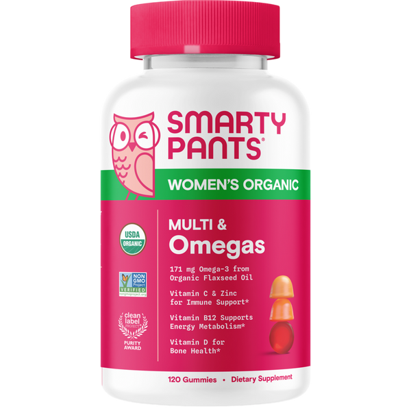 SmartyPants Vitamins - SmartyPants Organics Women's Complete