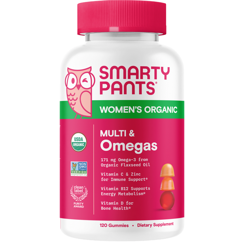 SmartyPants Vitamins - SmartyPants Organics Women's Complete