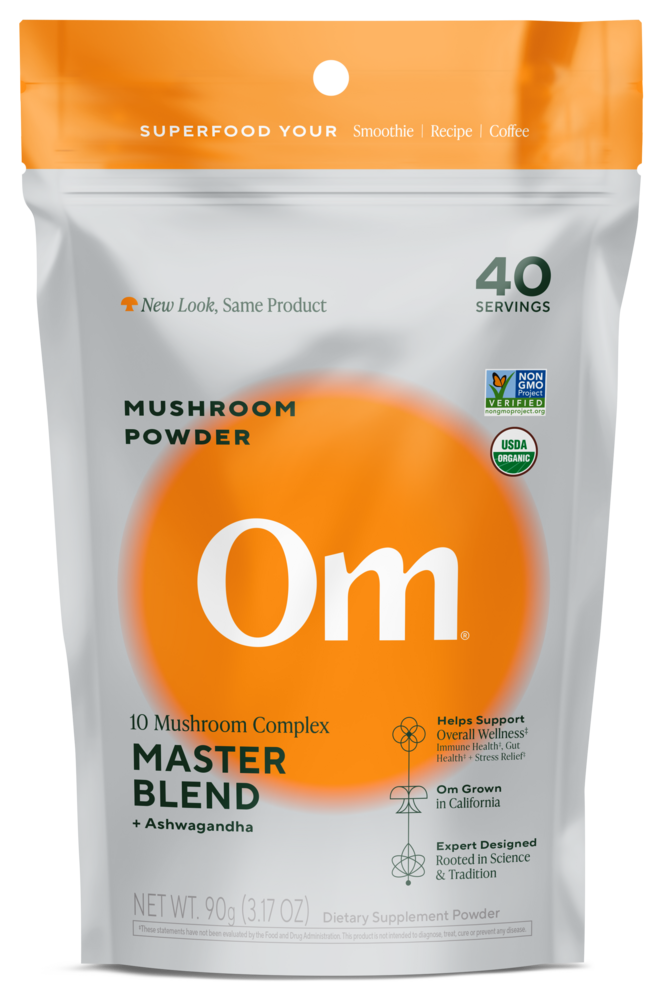 Om Organic Mushroom Nutrition - Mushroom Master Blend 90 Grams