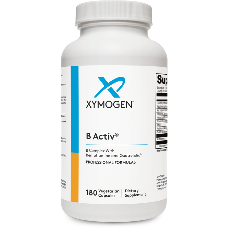 Xymogen - B Activ (B Vitamin Complex) 180 capsules