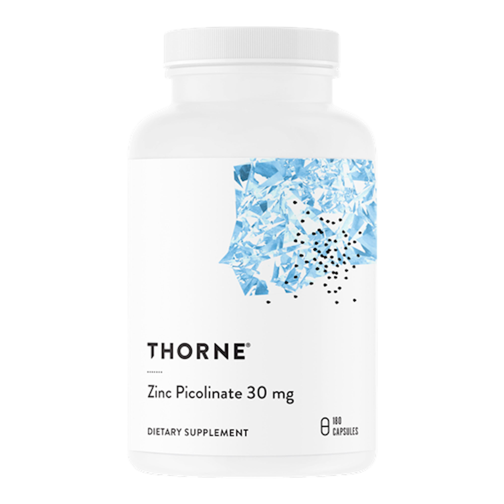 Thorne - Zinc Picolinate 30mg 180 capsules