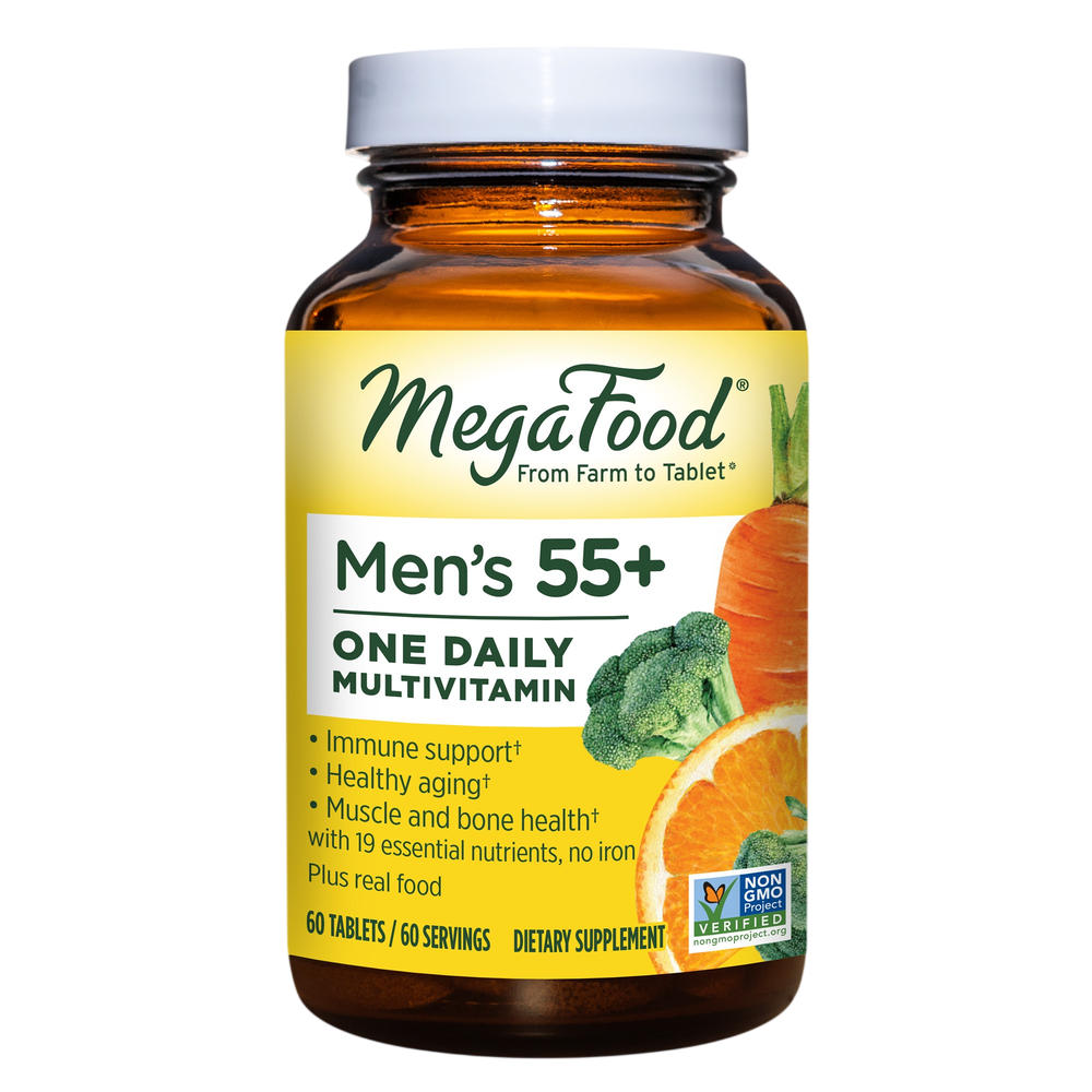 MegaFood - Men Over 55 One Daily 60 tablets