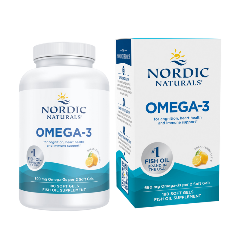 Nordic Naturals - Omega-3, Formerly Arctic Omega (Lemon)