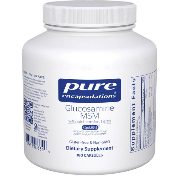 Pure Encapsulations - Glucosamine MSM w/joint comfort herbs* 180 capsules