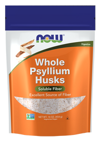 NOW Foods - Whole Psyllium Husks 454 Grams