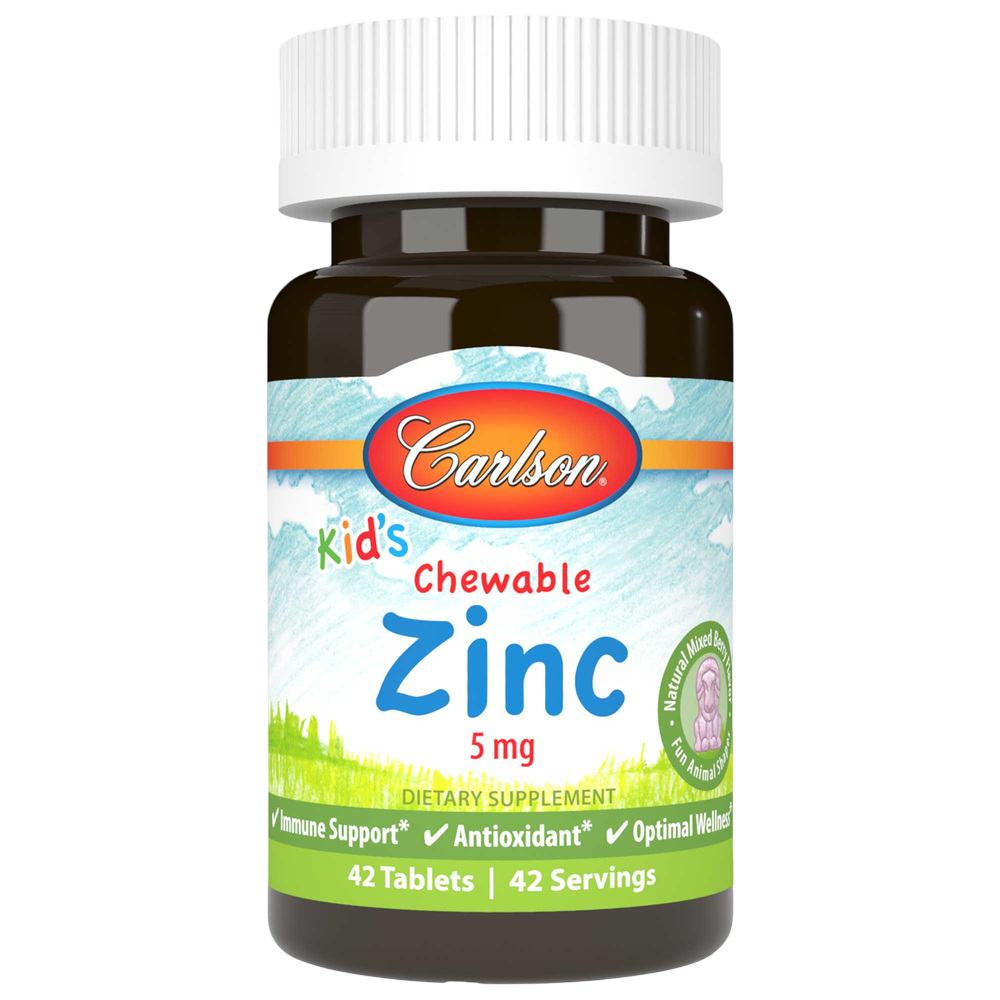 Carlson Labs - Kid's Chewable Zinc 5mg