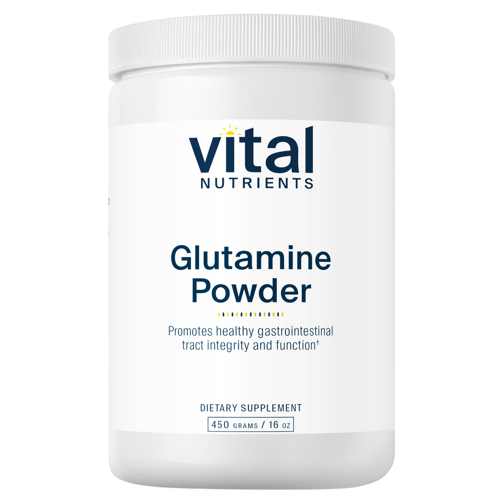 Vital Nutrients - Glutamine Powder 9600mg 450 Grams