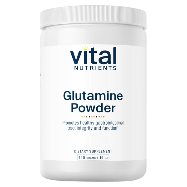 Vital Nutrients - Glutamine Powder 9600mg 450 Grams