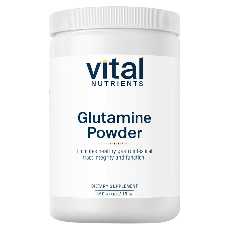 Vital Nutrients - Glutamine Powder 9600mg 450 Grams